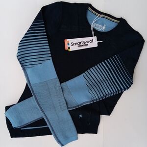 NWT Smartwool Intraknit Base Layer Woman's S Long Sleeve Top